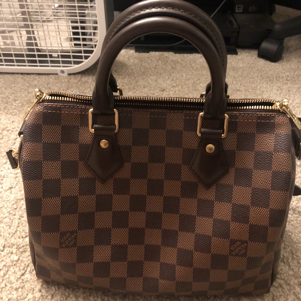Authentic Speedy Bandouliere 25